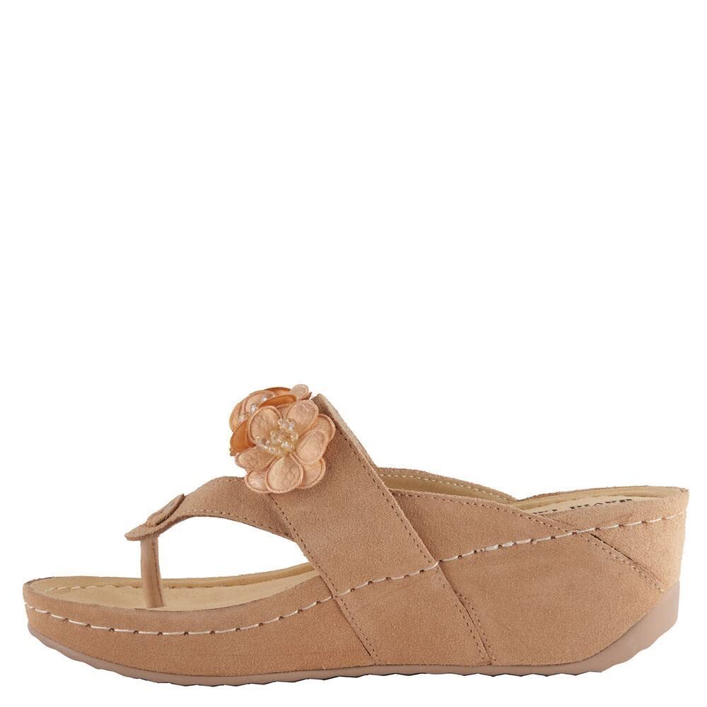 DAVID TATE GARDEN SAND SUEDE 6 WW (EE)